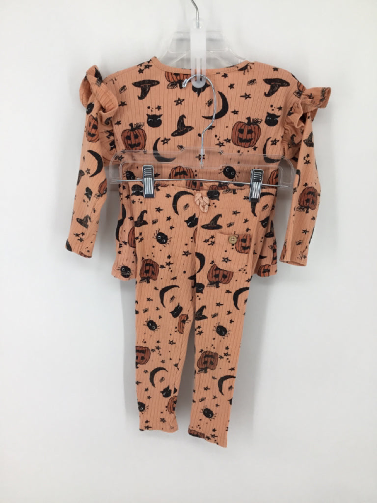Jessica Simpson Child Size 2 Orange Halloween Outfit