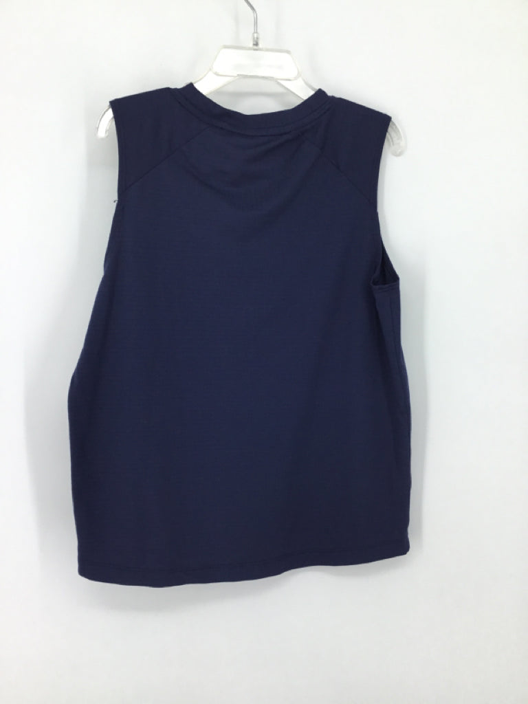 All In Motion Child Size 6 Navy Solid Tank top - boys