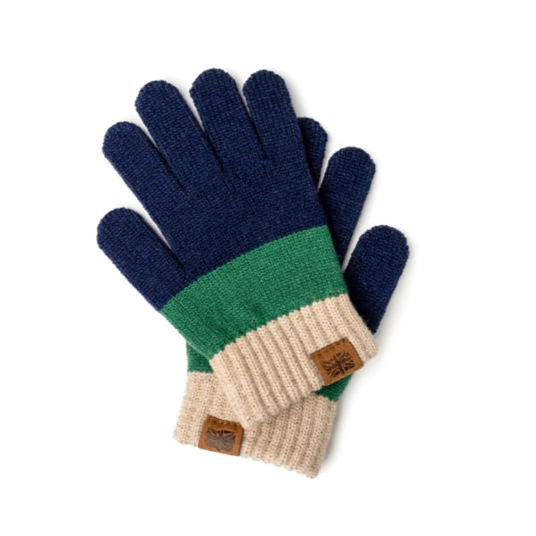 Britt's Knits Child Size 3+ Purple Wonderland Collection Kids Gloves