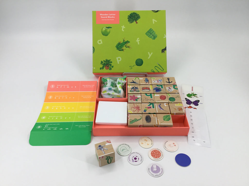 Lovevery Wooden Letter Sound Blocks