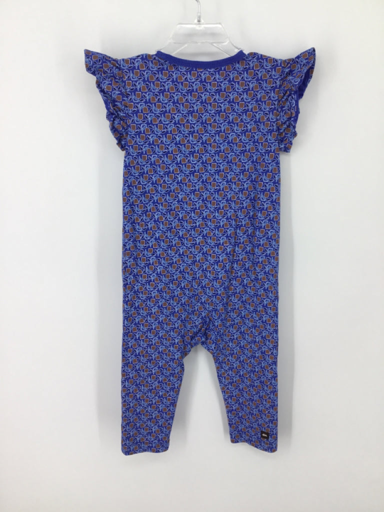 Tea Child Size 18-24 Months Blue Outfit - girls