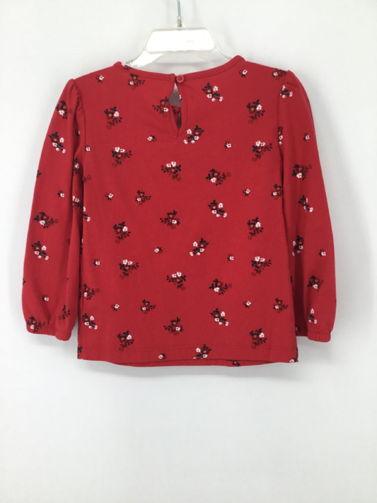OshKosh B'gosh Child Size 3 Red Shirt - girls