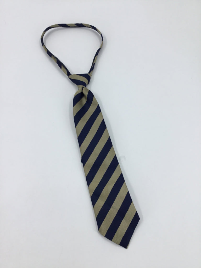 Jason Scott Youth Navy Stripe Tie