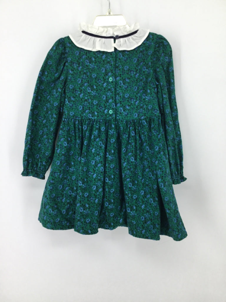 Janie and Jack Child Size 3 Green Dress - girls