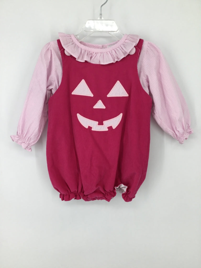 The Smocking Place Child Size 18 Months Pink Halloween Outfit