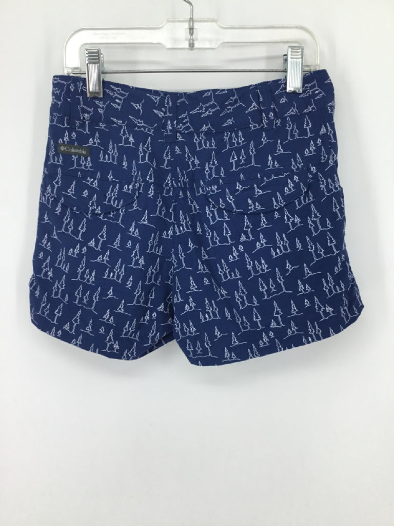 Columbia Child Size 7 Blue Shorts - girls