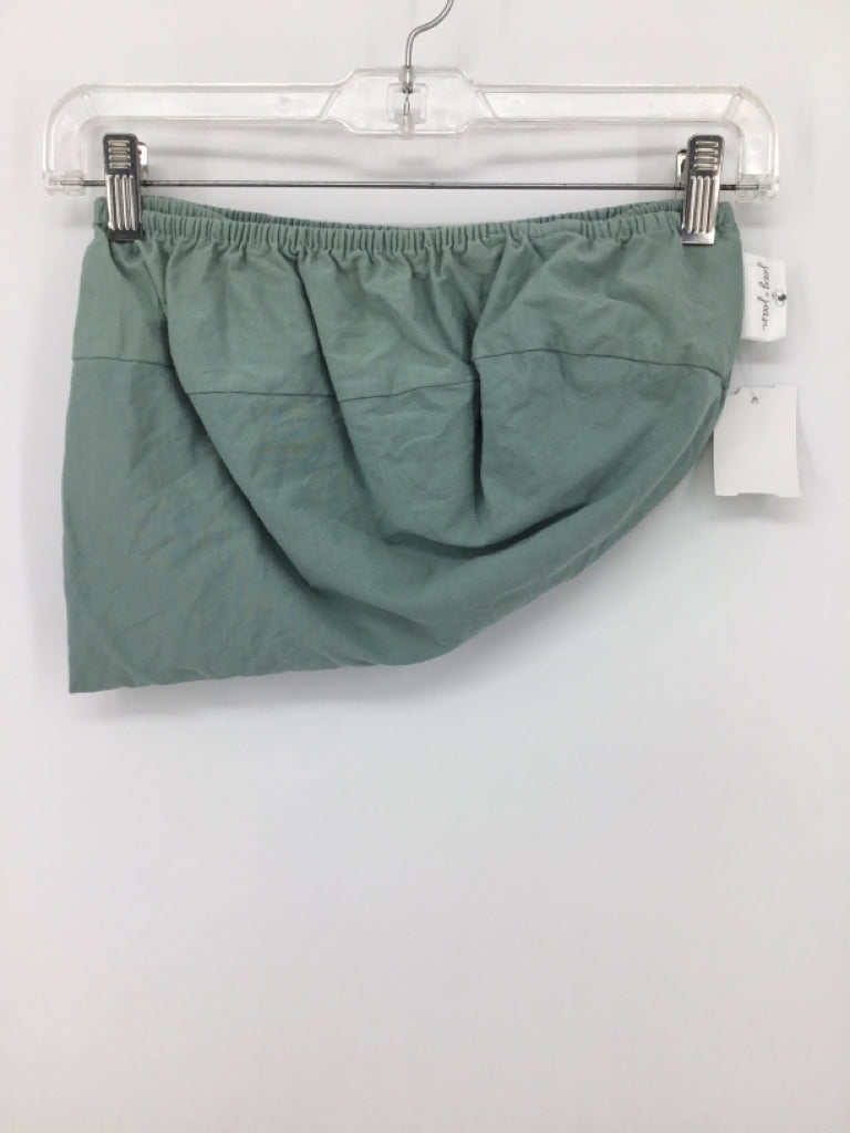 Joey & Joan Green Bassinet Sheet