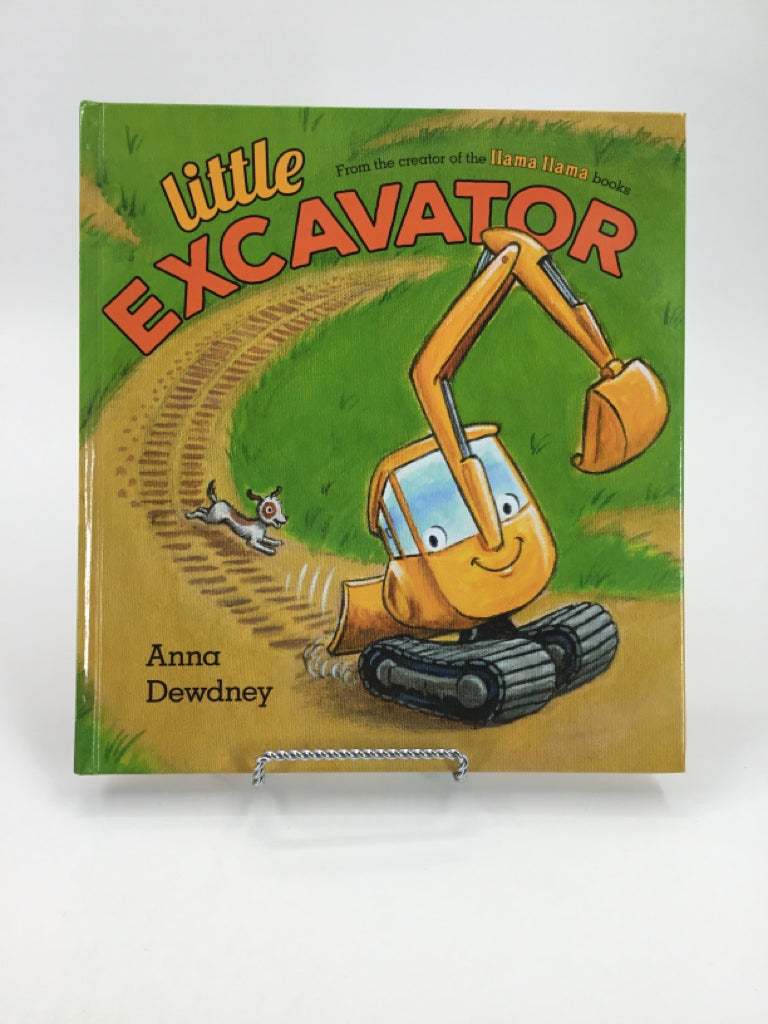 Little Excavator Hard Cover Book