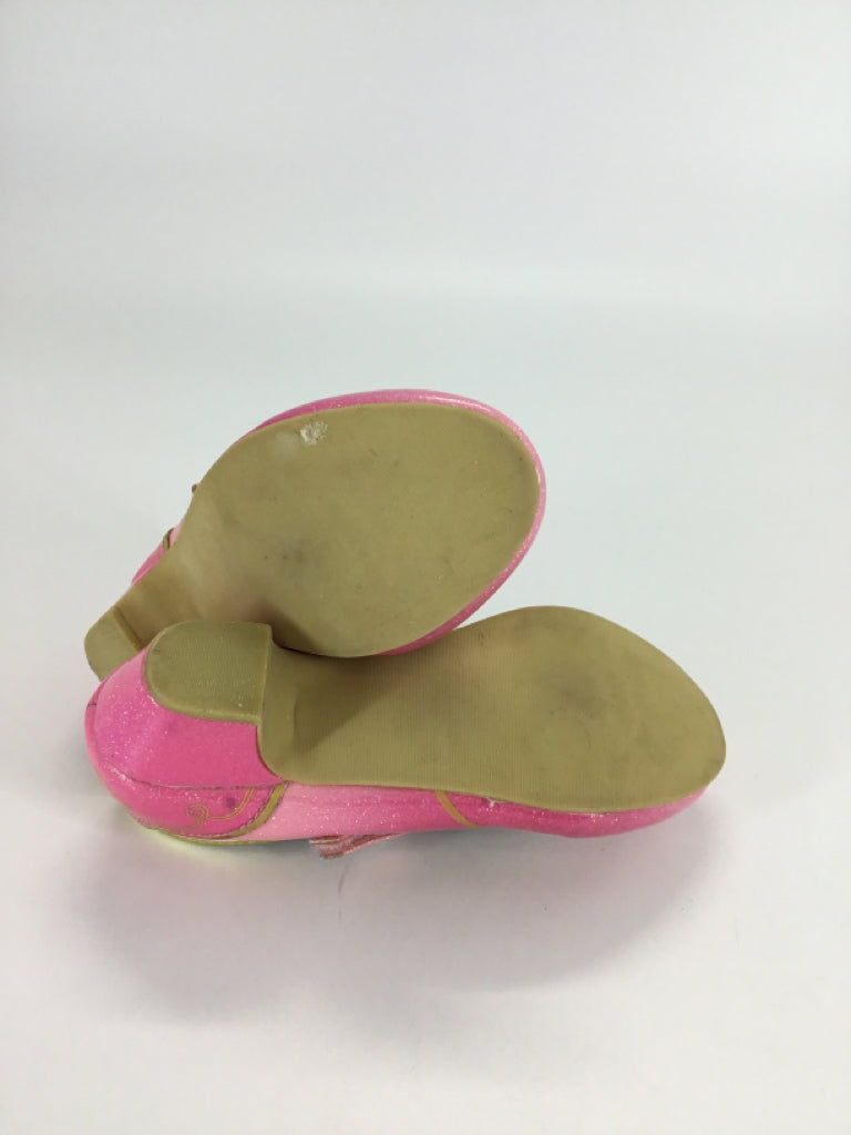 Disney Child Size 11 Pink Dress Shoes