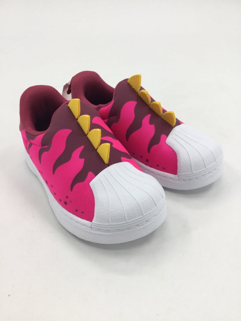 Adidas Child Size 7 Toddler Pink Sneakers