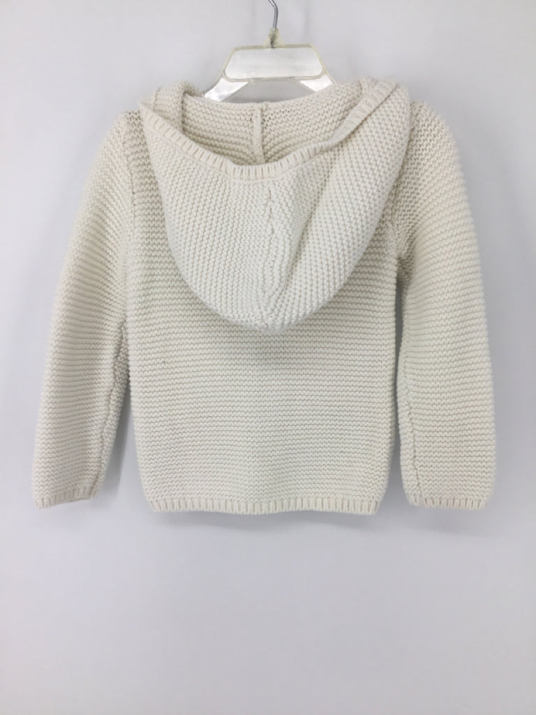 Little Planet Child Size 24 Months White Sweater - girls