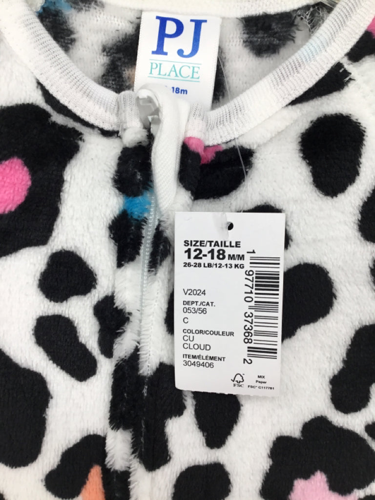 Childrens Place Child Size 12-18 Months Black Sleepers