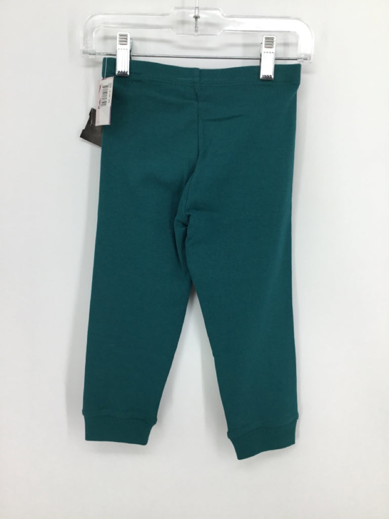 primary Child Size 18-24 Months Green Solid Pants - boys