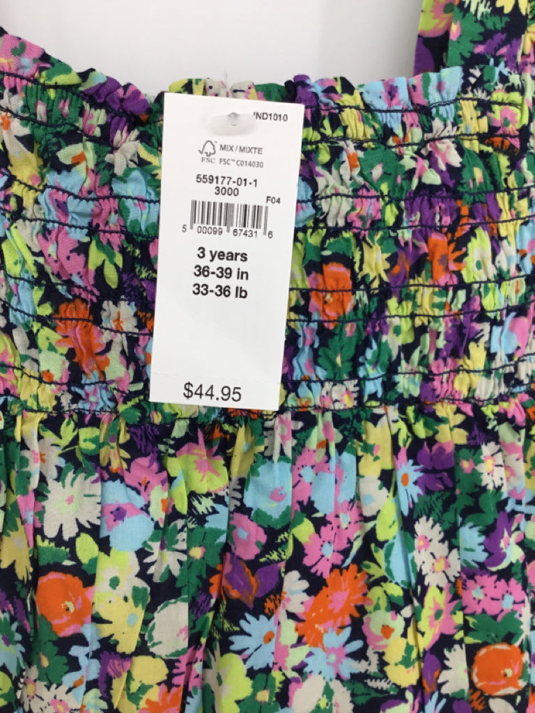 Baby Gap Child Size 3 Multi-Color Dress - girls