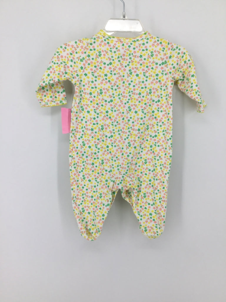 Carter's Child Size 3 Months Yellow Sleepers