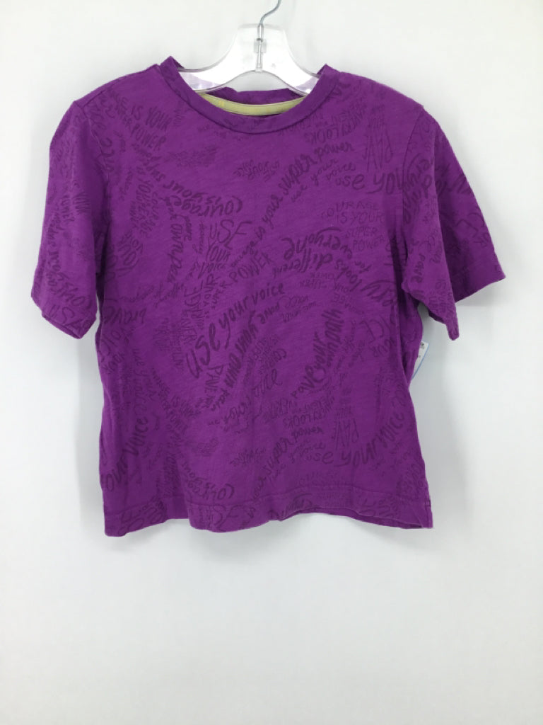 Athleta Girl + Simone Biles Child Size 8 Purple T-shirt - girls