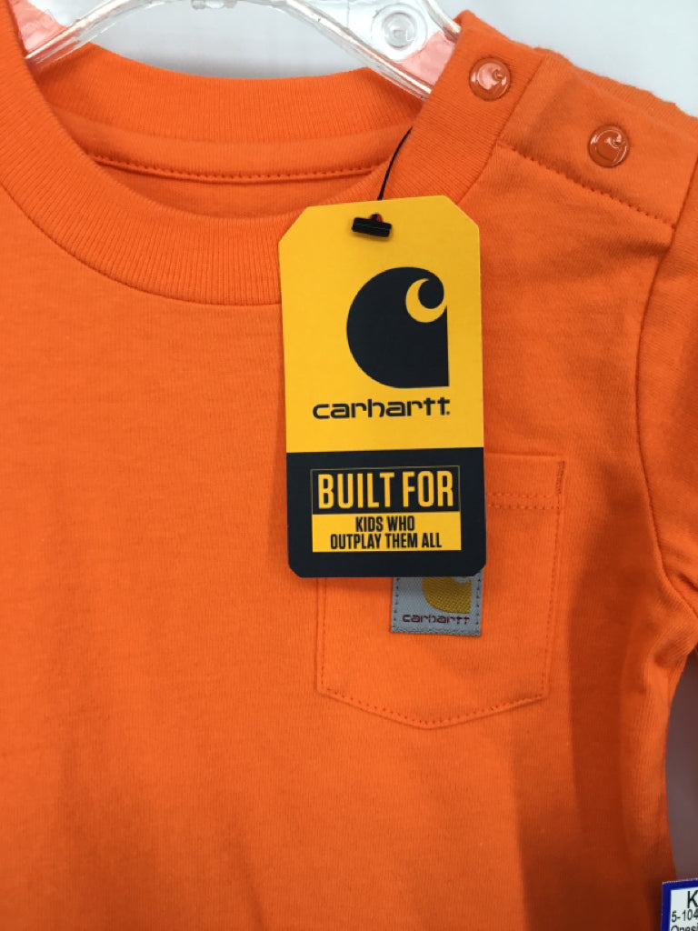 Carhartt Child Size 9 Months Orange Onesie