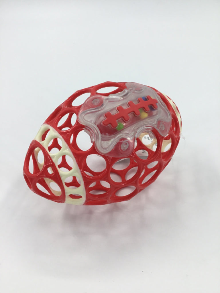 Oball Red Grasping Football