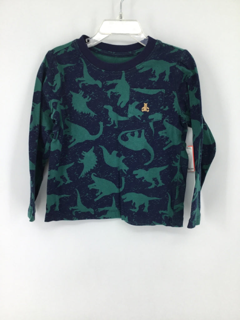 Baby Gap Child Size 4 Blue Dinosaur T-shirt - boys