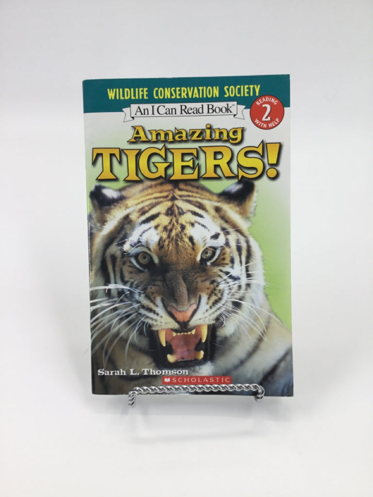 Wildlife Conservation Society: Amazing Tigers! Paperback Book