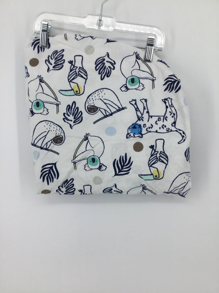 cloud island Blue Crib Sheet