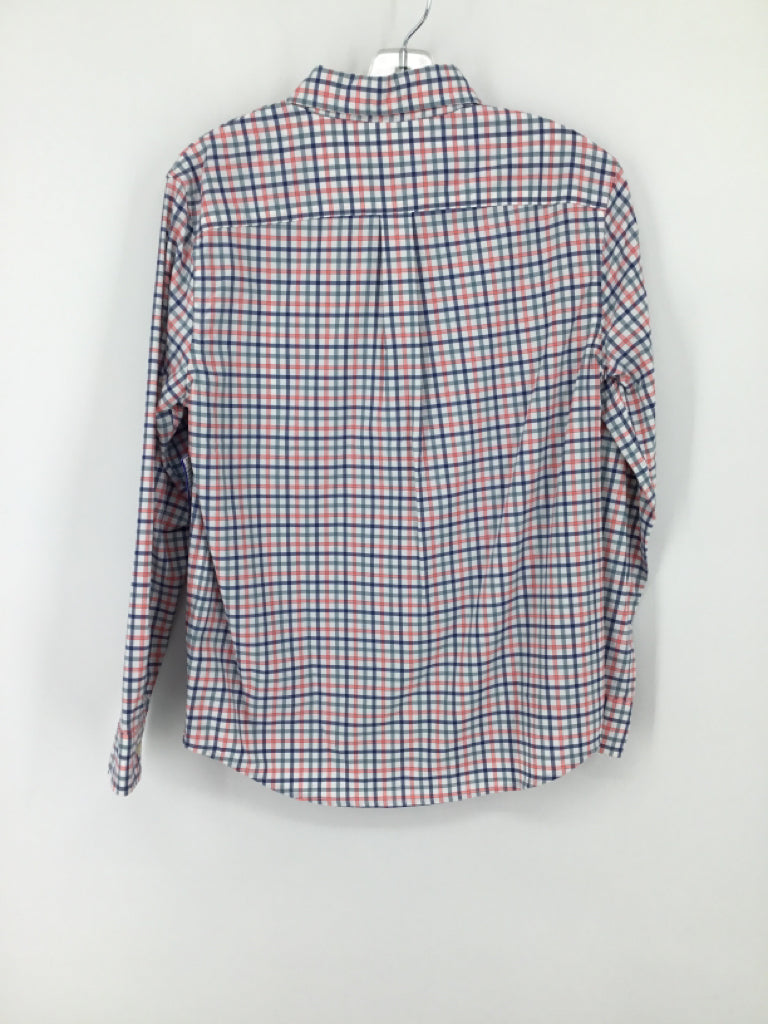 vineyard vines Child Size 8 Multi-Color Checkered Shirt - boys