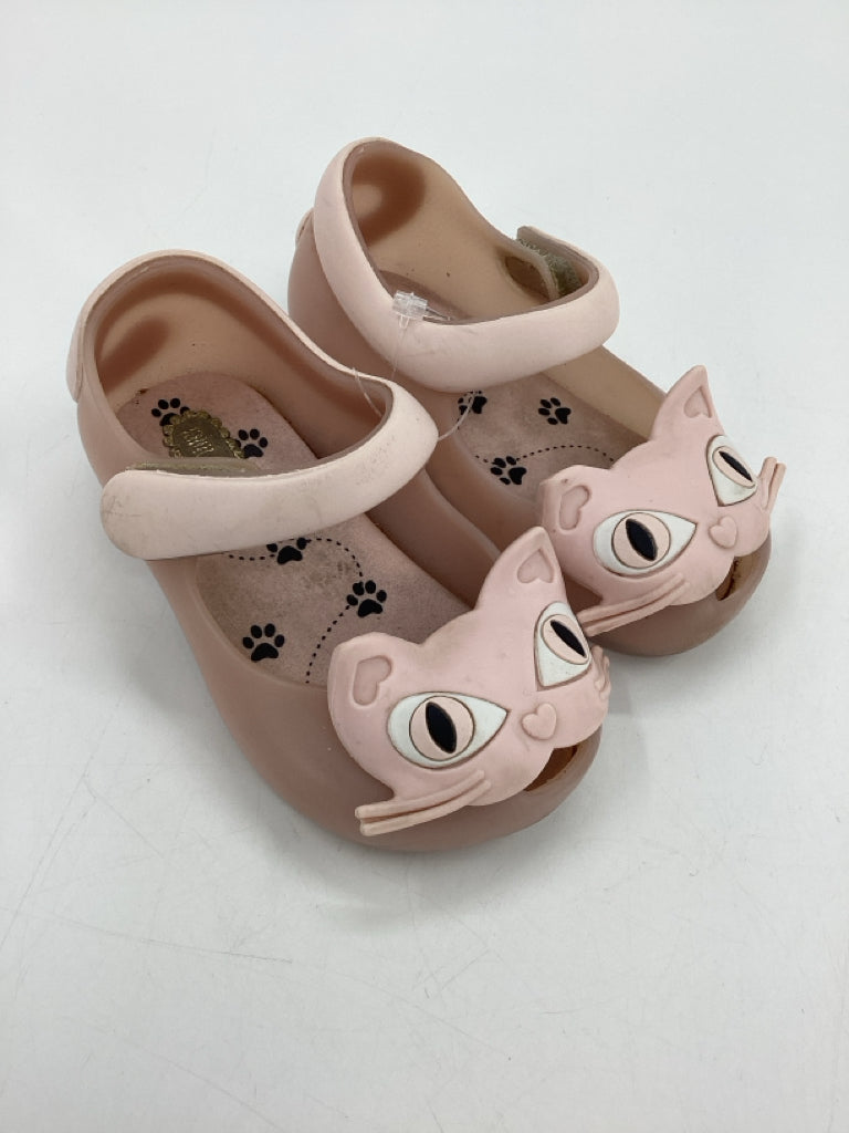 Mini Melissa Child Size 5 Toddler Pink Dress Shoes