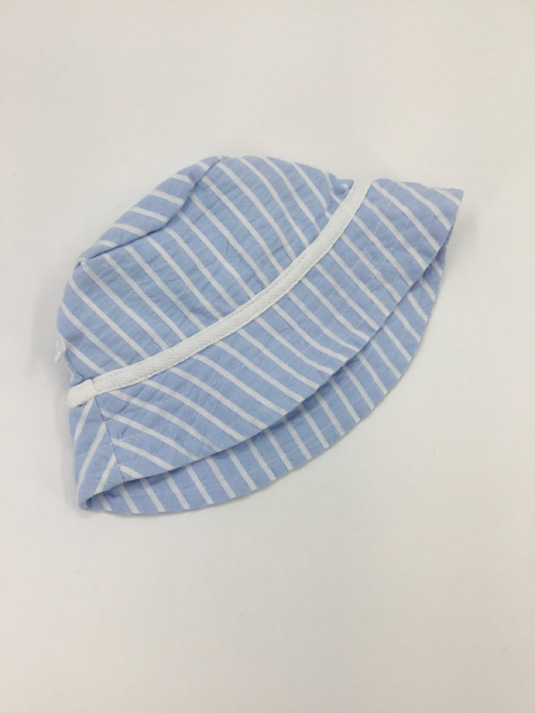 brandless Child Size 9 Months Blue Stripe Hats - boys