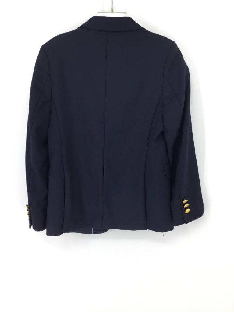 vineyard vines Child Size 7 Navy Solid Blazer - boys
