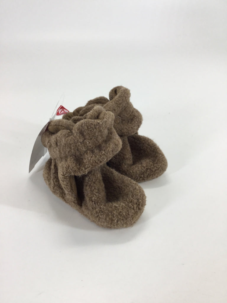 Zutano Child Size 2 Toddler Brown Baby/Walker Shoes