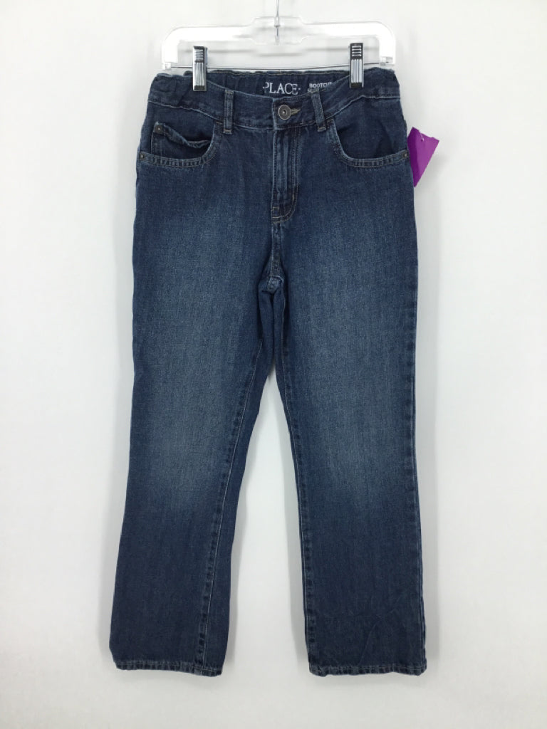 Childrens Place Child Size 10 Blue Solid Jeans - boys
