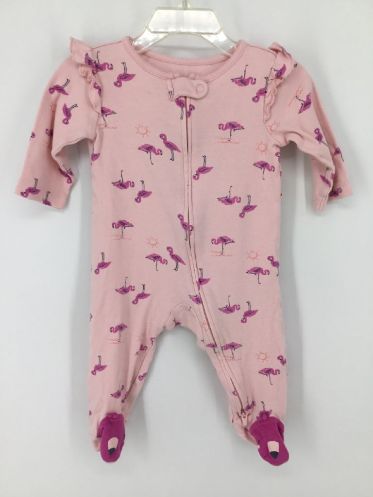 Just One You Made by Carters Child Size 6 Months Pink Sleepers