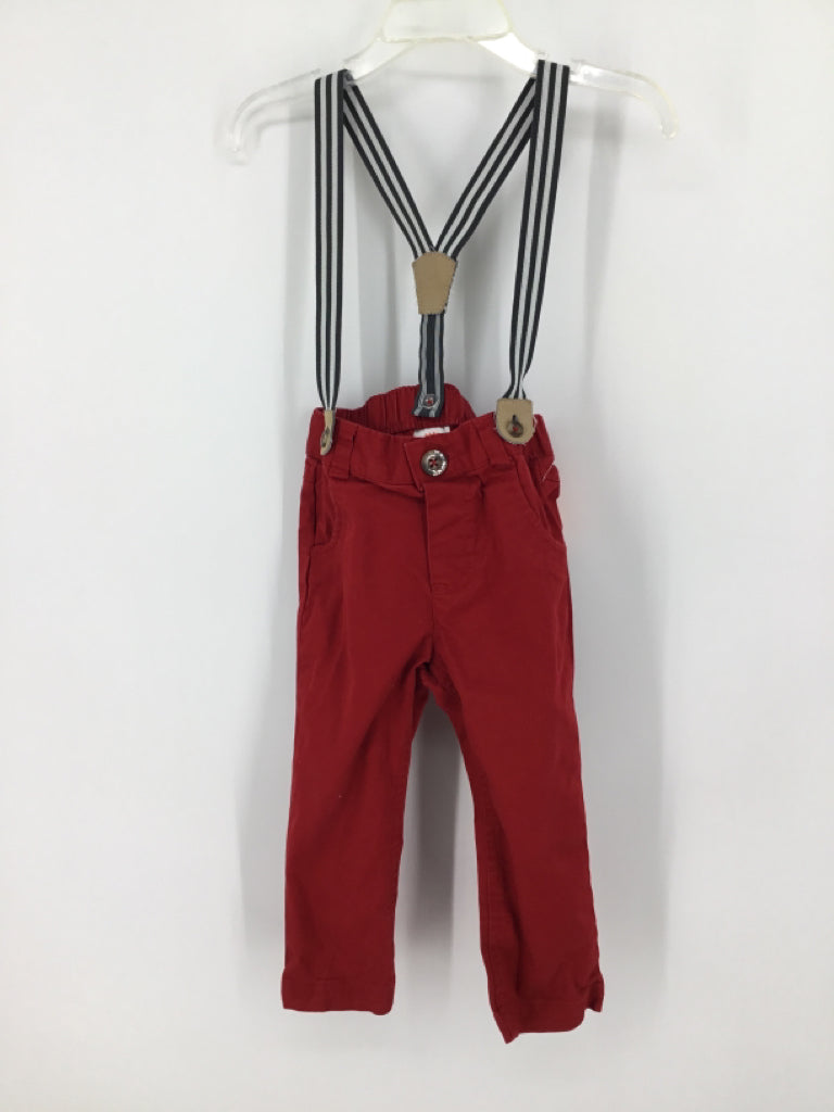 Cat & Jack Child Size 18 Months Red Solid Pants - boys