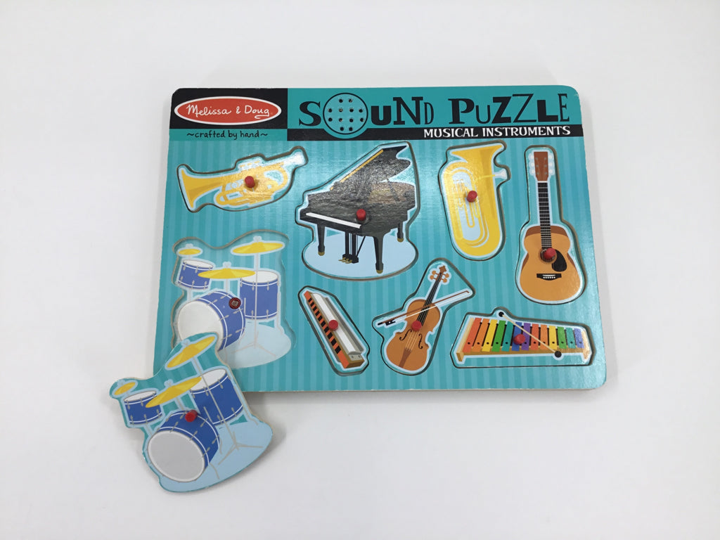 Melissa & Doug Sound Puzzle - Musical Instruments