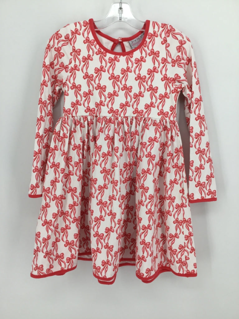 Seredipity Clothing Co. Child Size 8 Red Dress - girls