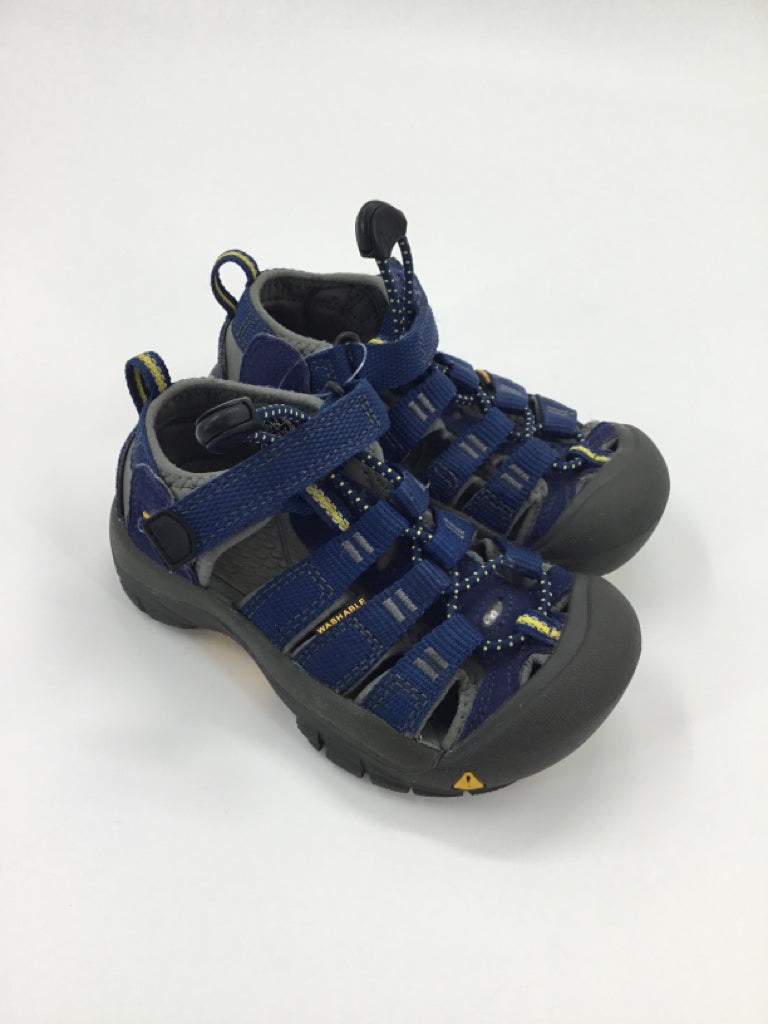 Keen Child Size 9 Toddler Navy Sandals/Flip Flops