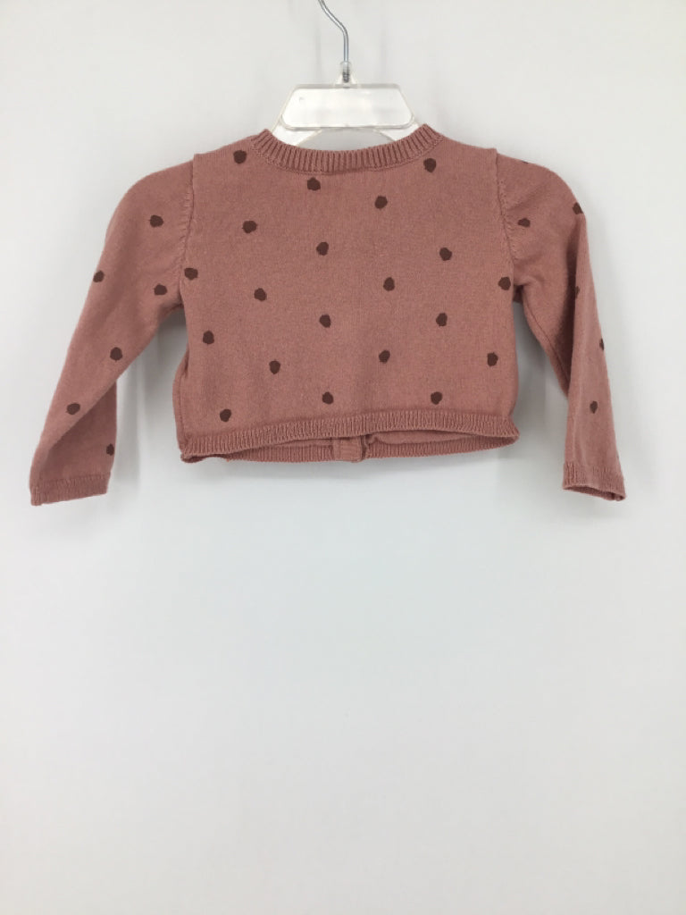 Carter's Child Size 9 Months Pink Sweater - girls
