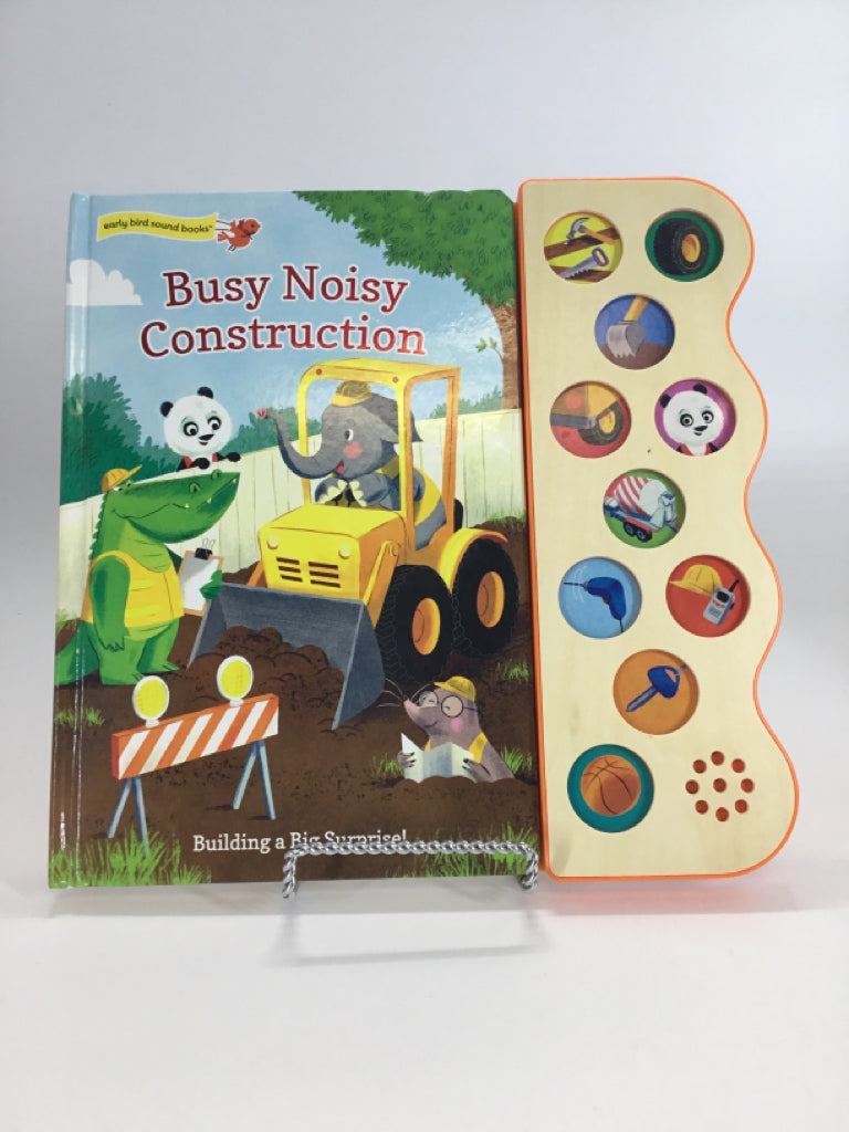 Busy Noisy Construction Board Book