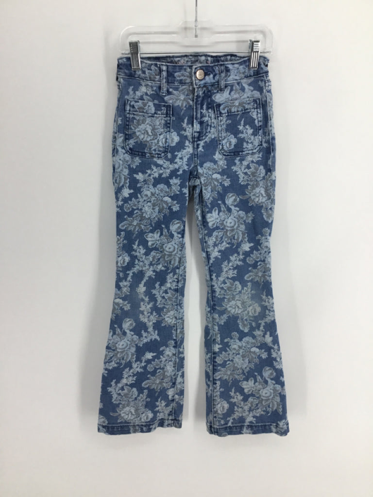 Gap + Love Shack Fancy Child Size 7 Blue Jeans - girls