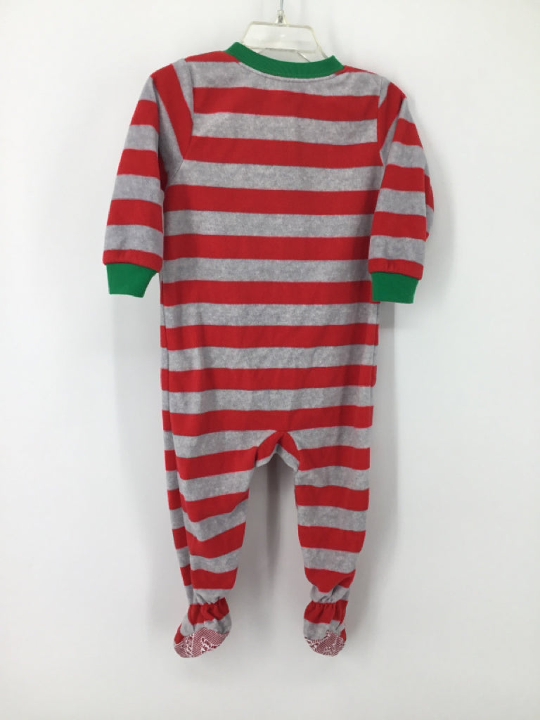Just One You Made by Carters Child Size 18 Months Red Christmas Sleeper