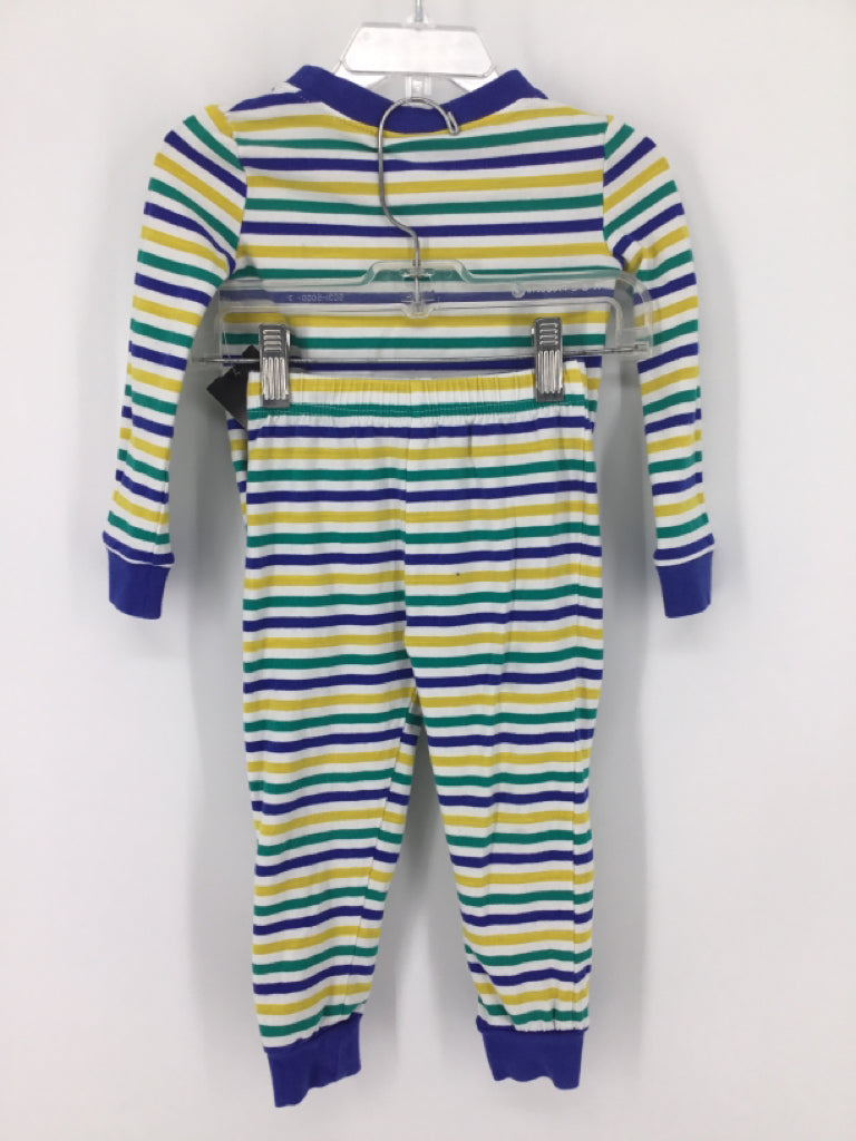 Classic Whimsey Child Size 3 Blue Stripe Pajamas - boys