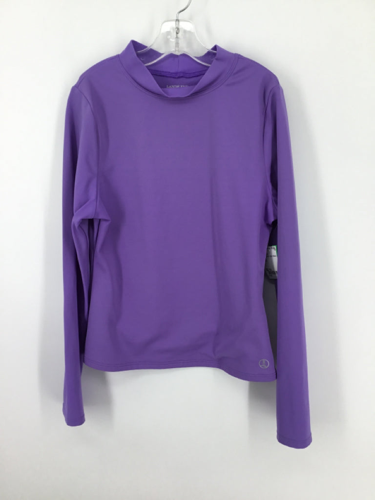 Lands' End Child Size 10 Purple Swimwear - girls