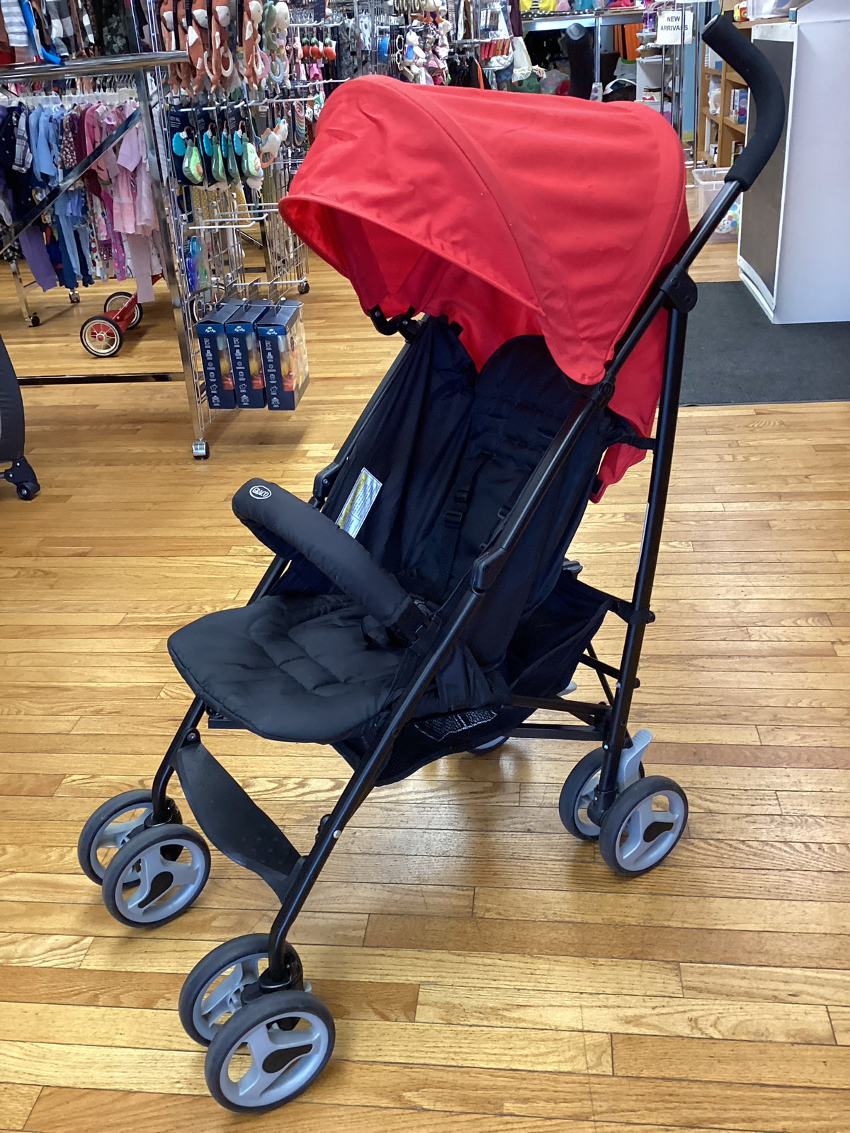 Graco Red Travelite Umbrella Stroller