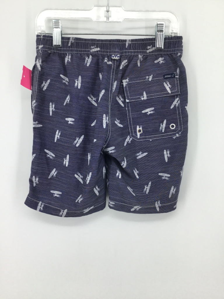 Johnnie-O Child Size 6 Blue Print Swimwear - boys