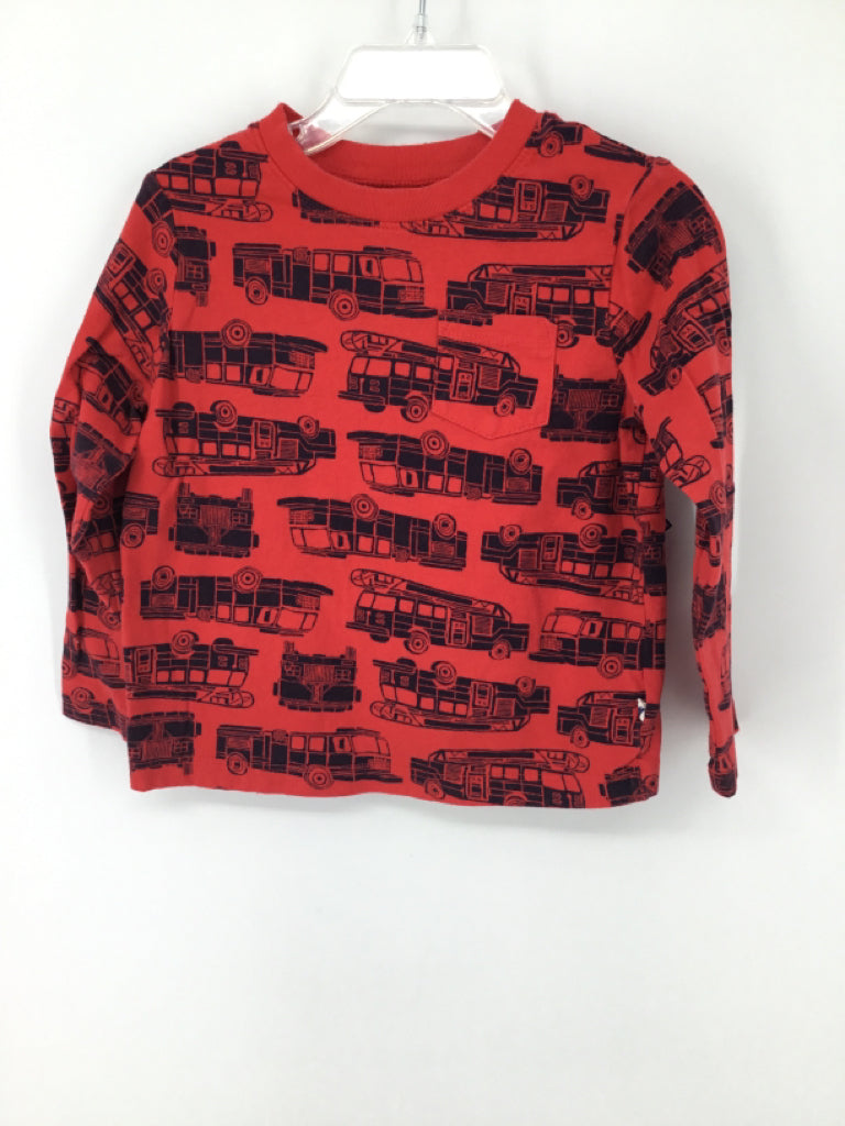 Baby Gap Child Size 3 Red Print T-shirt - boys