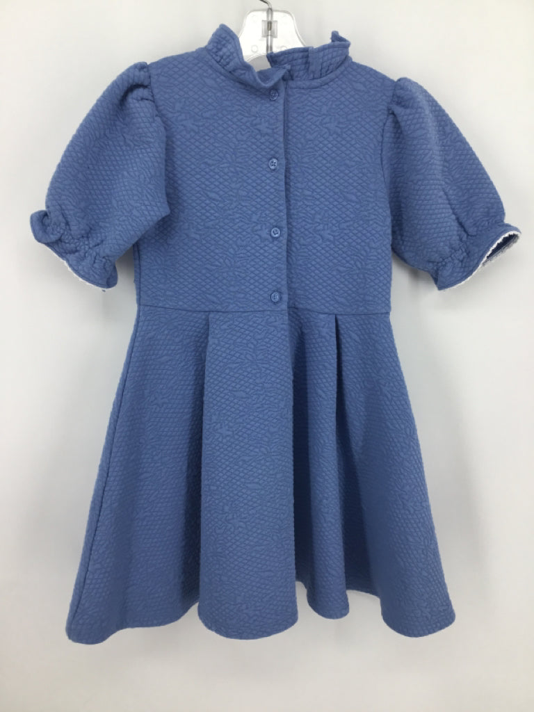 Janie and Jack Child Size 6 Blue Dress - girls