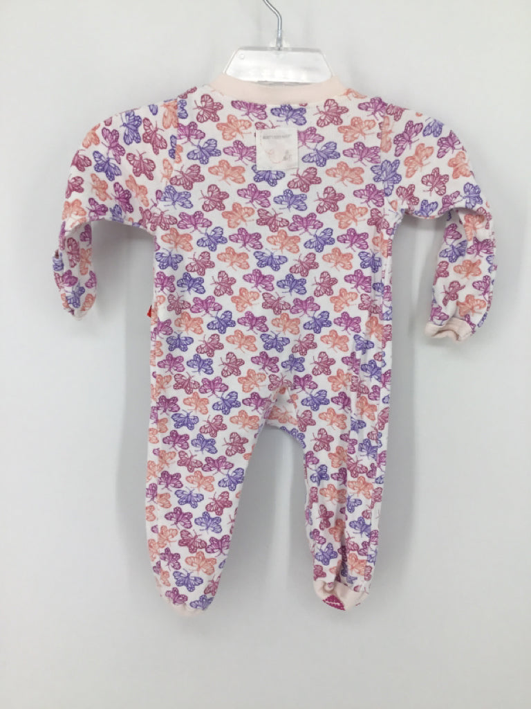 Burt's Bees Baby Child Size Newborn Multi-Color Sleepers