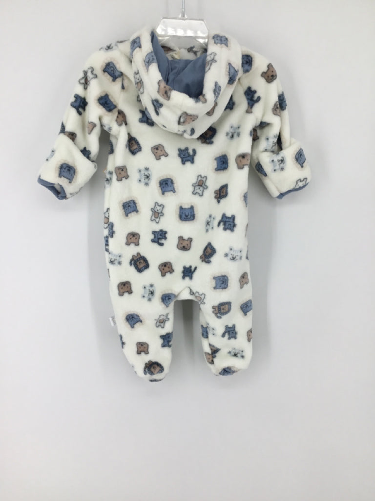 Duck Duck Goose Child Size 3-6 Months Blue Print Outerwear - boys