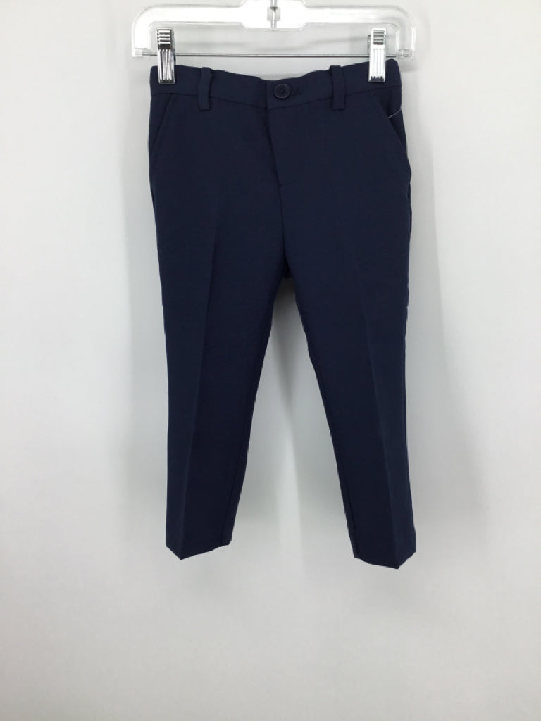 H & M Child Size 2 Navy Solid Pants - boys