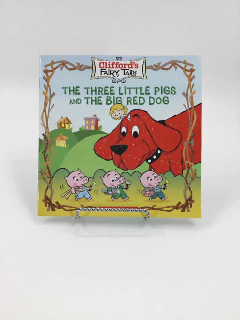 Scholastic The Three Little Pigs and The Big Red Dog Paperback Book